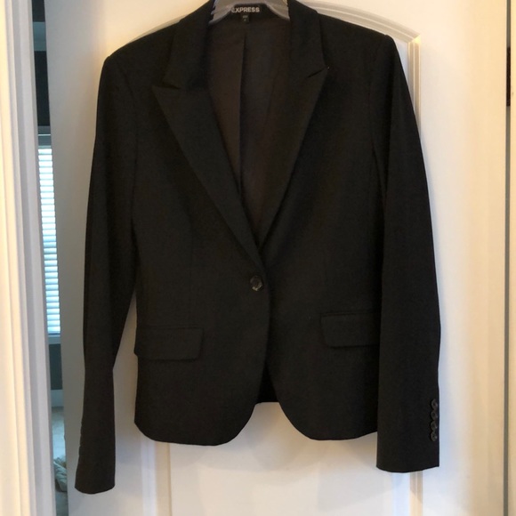 Express Black Blazer - Picture 3 of 4